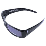 Mi Amore UV protection Florida logo Sport-Sunglasses Black & Blue