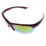 Mi Amore UV protection Shatter resistant Polycarbonate Semi-Rimless-Sunglasses Red & Yellow