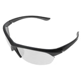 Mi Amore UV protection Shatter resistant Polycarbonate Semi-Rimless-Sunglasses Black & Silver-Tone