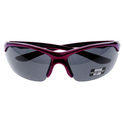 Mi Amore UV protection Shatter resistant Polycarbonate Semi-Rimless-Sunglasses Red & Black