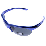Mi Amore UV protection Shatter resistant Polycarbonate Semi-Rimless-Sunglasses Blue & Black