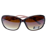 Mi Amore UV protection Shatter resistant Polycarbonate Sport-Sunglasses Brown & Gold-Tone