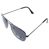 Mi Amore UV protection Shatter resistant Polycarbonate Aviator-Sunglasses Bronze-Tone & Black
