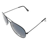 Mi Amore UV protection Shatter resistant Polycarbonate Aviator-Sunglasses Black