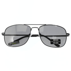 Mi Amore UV protection Shatter resistant Polycarbonate Aviator-Sunglasses Bronze-Tone & Black