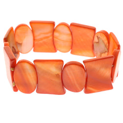 Mi Amore Stretch-Bracelet Orange/Red