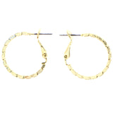 Mi Amore Boho Hoop-Earrings Gold-Tone