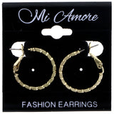 Mi Amore Boho Hoop-Earrings Gold-Tone