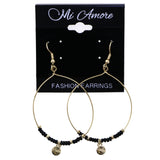 Mi Amore Boho Dangle-Earrings Gold-Tone/Black