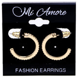 Mi Amore Dangle-Earrings Gold-Tone