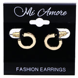 Mi Amore Dangle-Earrings Gold-Tone/Peach