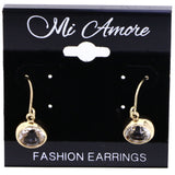 Mi Amore Dangle-Earrings Gold-Tone/Clear