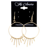 Mi Amore Boho Dangle-Earrings Gold-Tone