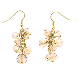 Mi Amore Boho Dangle-Earrings Gold-Tone/Brown