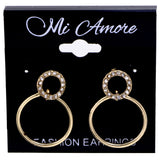Mi Amore Drop-Dangle-Earrings Gold-Tone/Silver-Tone