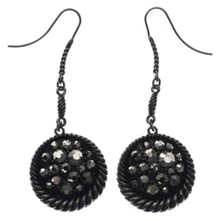 Mi Amore Dangle-Earrings Black