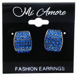 Mi Amore Stud-Earrings Blue/Black