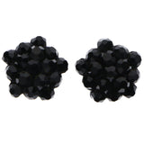 Mi Amore Stud-Earrings Black