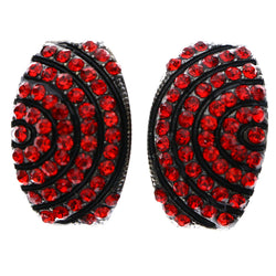 Mi Amore Stud-Earrings Red/Black
