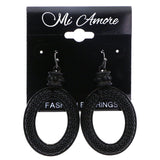 Mi Amore Dangle-Earrings Black