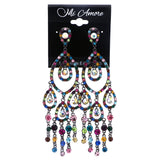 Mi Amore Drop-Dangle-Earrings Multicolor/Black