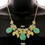 Mi Amore Necklace-Earring-Set Multicolor/Gold-Tone