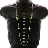 Mi Amore Necklace-Earring-Set Multicolor/Gold-Tone