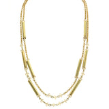 Mi Amore Fashion-Necklace Gold-Tone