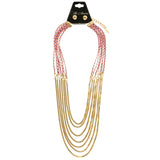 Mi Amore Necklace-Earring-Set Multicolor/Gold-Tone