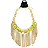 Mi Amore Statement-Necklace Gold-Tone/Green