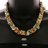 Mi Amore Fashion-Necklace Multicolor/Gold-Tone