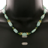 Mi Amore Fashion-Necklace Blue/Green