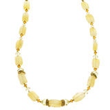 Mi Amore Fashion-Necklace Yellow/Gold-Tone