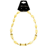 Mi Amore Fashion-Necklace Yellow/Gold-Tone