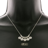 Mi Amore Fashion-Necklace Silver-Tone