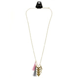 Mi Amore Necklace-Earring-Set Multicolor/Gold-Tone