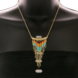 Mi Amore Fashion-Necklace Multicolor/Gold-Tone