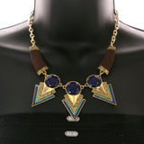 Mi Amore Necklace-Earring-Set Multicolor/Gold-Tone