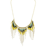 Mi Amore Fashion-Necklace Multicolor/Gold-Tone