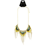 Mi Amore Fashion-Necklace Multicolor/Gold-Tone