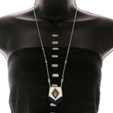 Mi Amore Long-Necklace Multicolor/Silver-Tone