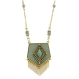 Mi Amore Long-Necklace Multicolor/Gold-Tone