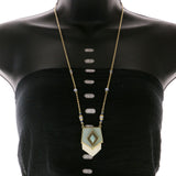 Mi Amore Long-Necklace Multicolor/Gold-Tone