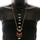 Mi Amore Necklace-Earring-Set Multicolor/Gold-Tone