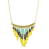 Mi Amore Fashion-Necklace Multicolor/Gold-Tone