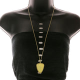 Mi Amore Pendant-Necklace Yellow/Gold-Tone