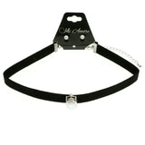 Mi Amore Multiple-Necklace-Set Black/Silver-Tone