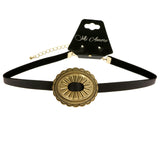 Mi Amore Choker-Necklace Gold-Tone/Brown
