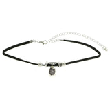 Mi Amore Choker-Necklace Purple/Silver-Tone