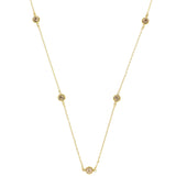 Mi Amore Long-Necklace Gold-Tone